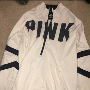 Pink dri-fit long sleeve jacket